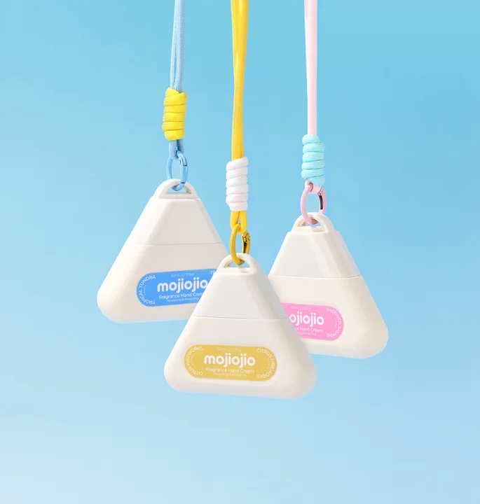 mojiojio Fragrance Hand Cream with Portable Strap