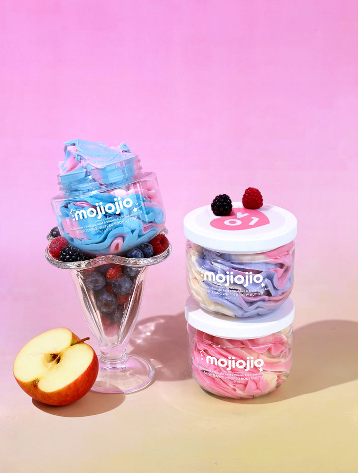 Mojiojio Beauty Red Apple&Rose Brightening Whipped Body Butter 200g