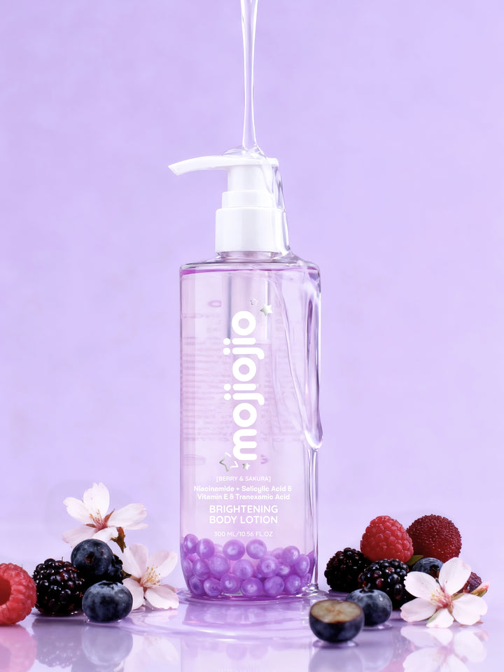 Mojiojio Beauty Berry & Sakrua BHA Brightening Shower Gel 300ml