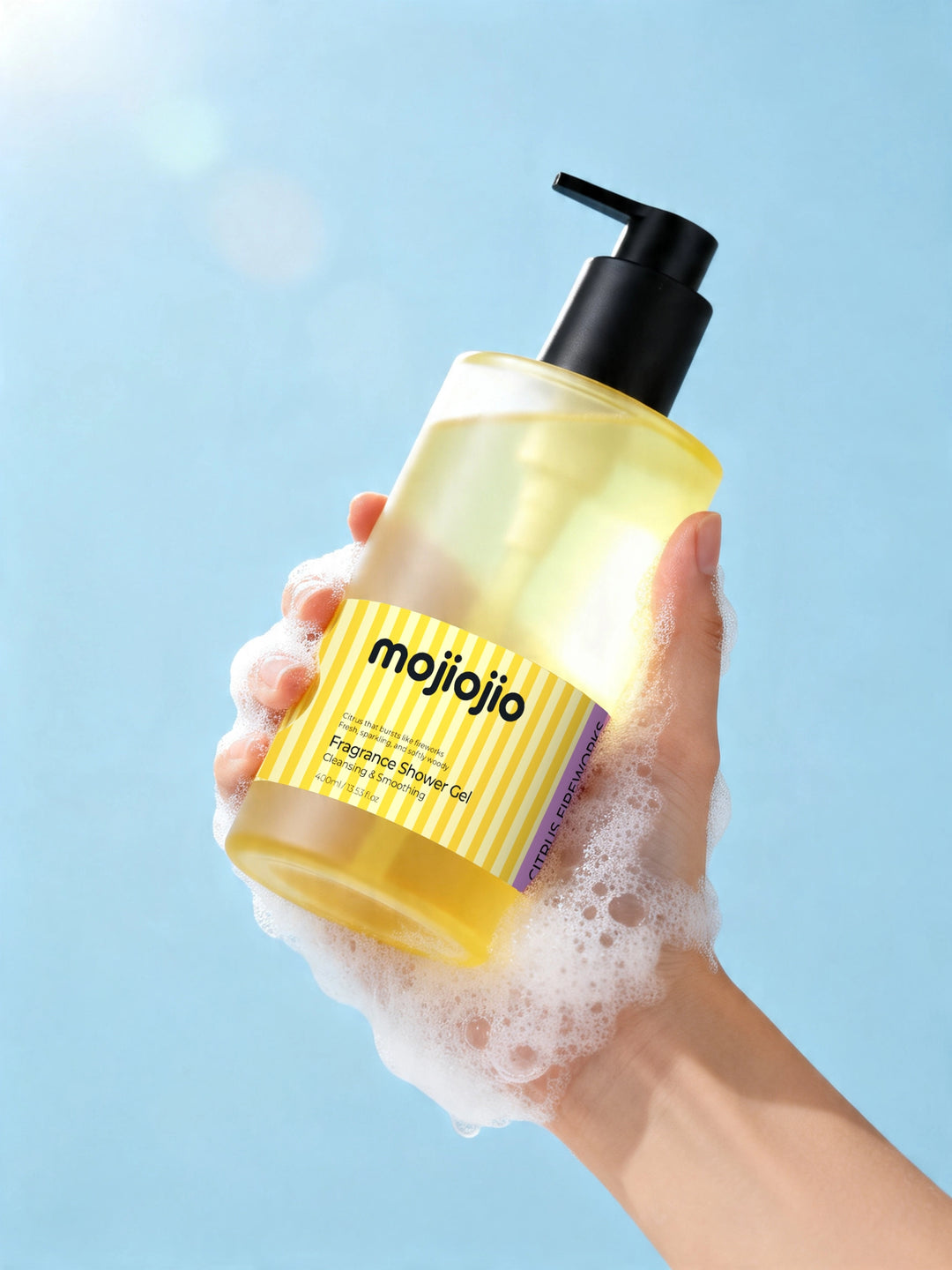 mojiojio Fragrance Citrus Fireworks Body Wash 400ml