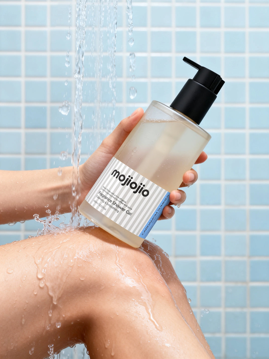 mojiojio Fragrance Cardamom Summer Body Wash 400ml