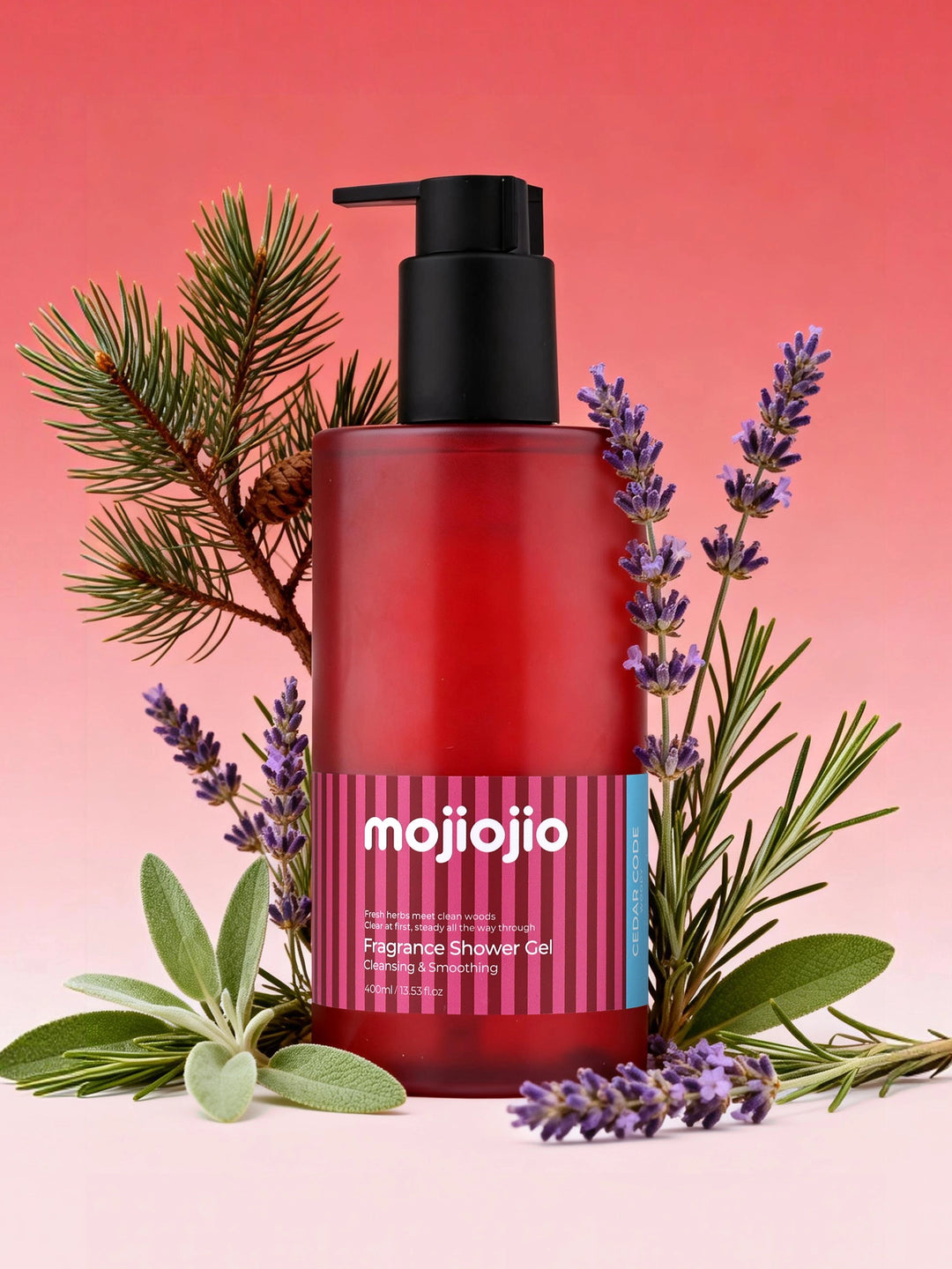 mojiojio Fragrance Cedar Code Body Wash 400ml