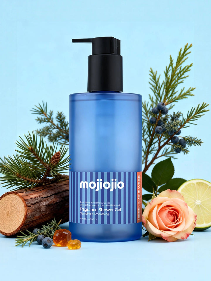 mojiojio Fragrance Hidden Smoke Wood Body Wash 400ml