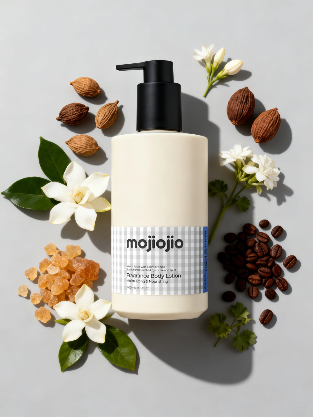 mojiojio Fragrance Cardamom Summer Body Lotion 400ml