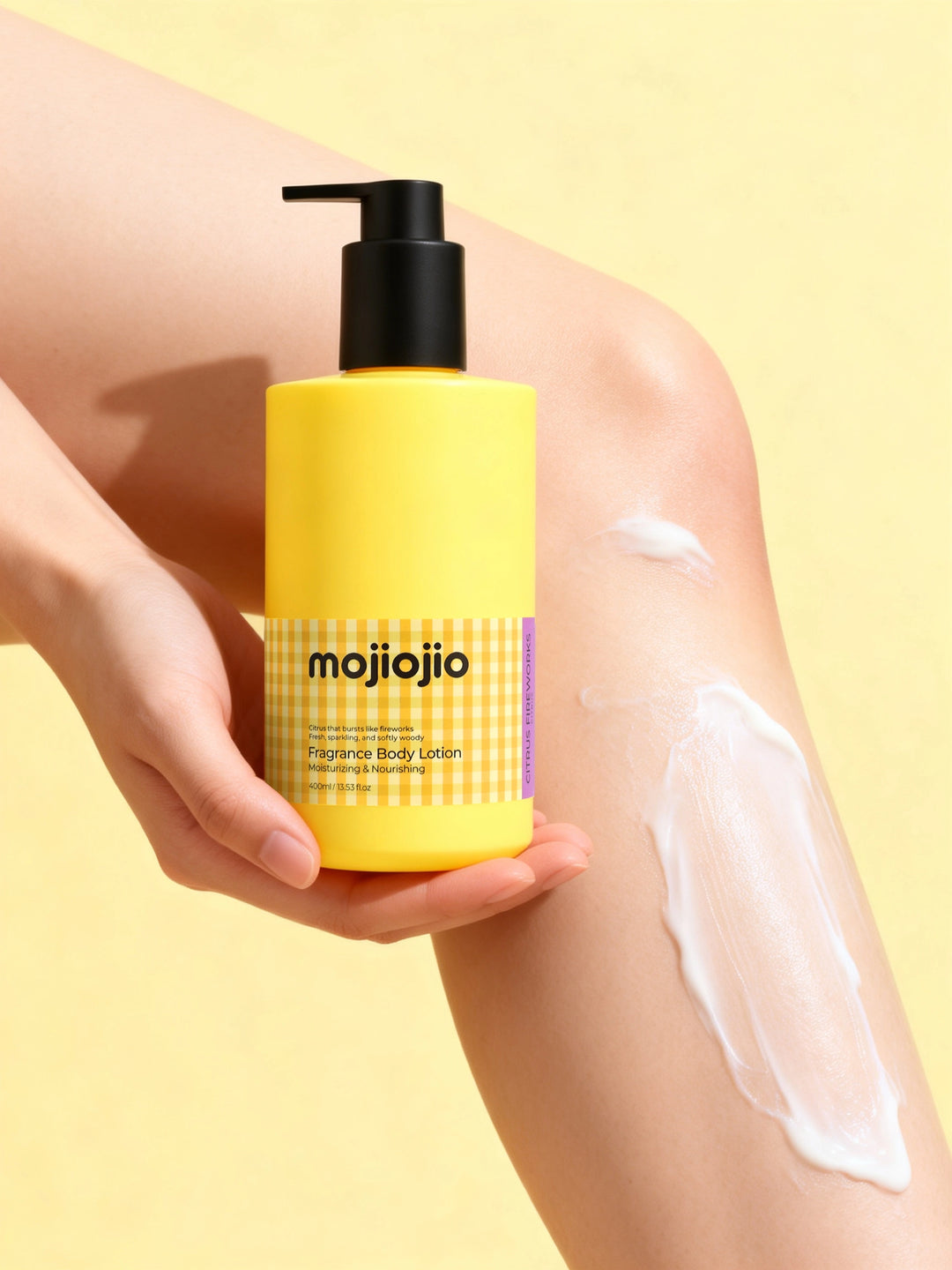 mojiojio Fragrance Citrus Fireworks Body Lotion 400ml