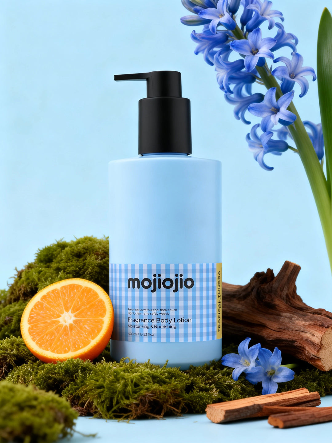 mojiojio Fragrance Tropical Tundra Body Lotion 400ml