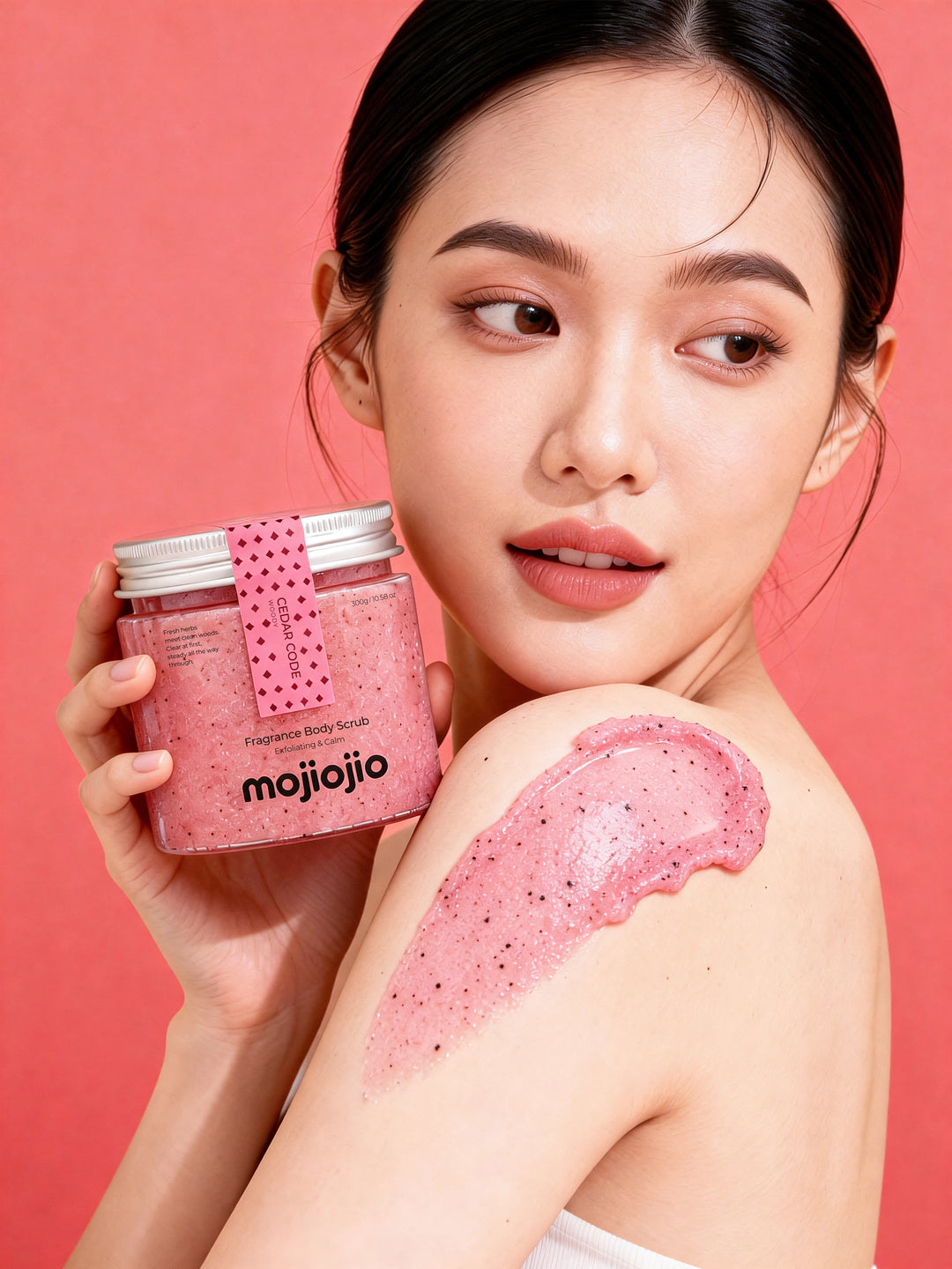 mojiojio Fragrance Cedar Code Body Scrub 200g