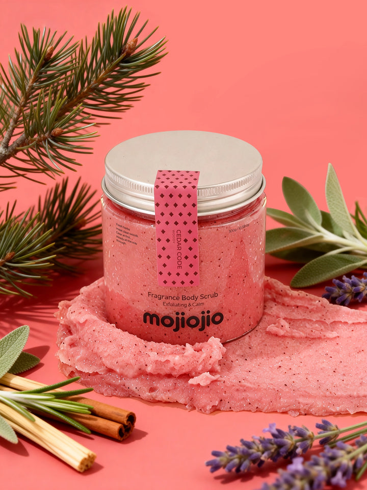 mojiojio Fragrance Cedar Code Body Scrub 200g