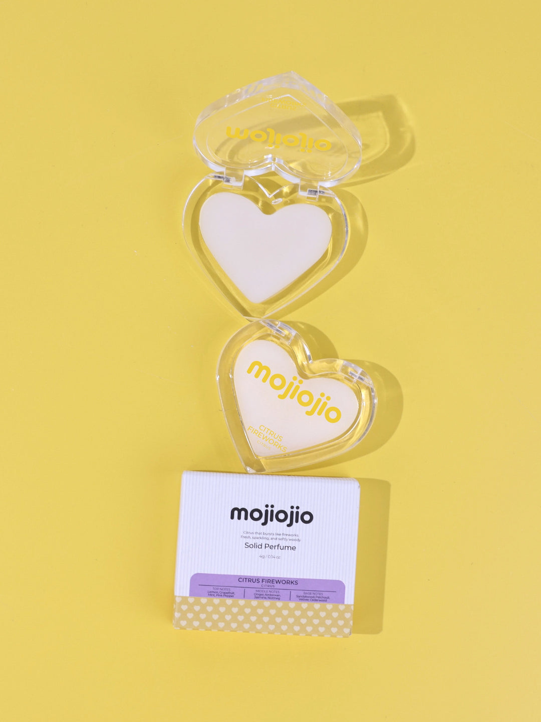 mojiojio Fragrance Citrus Fireworks Solid Perfume 4g