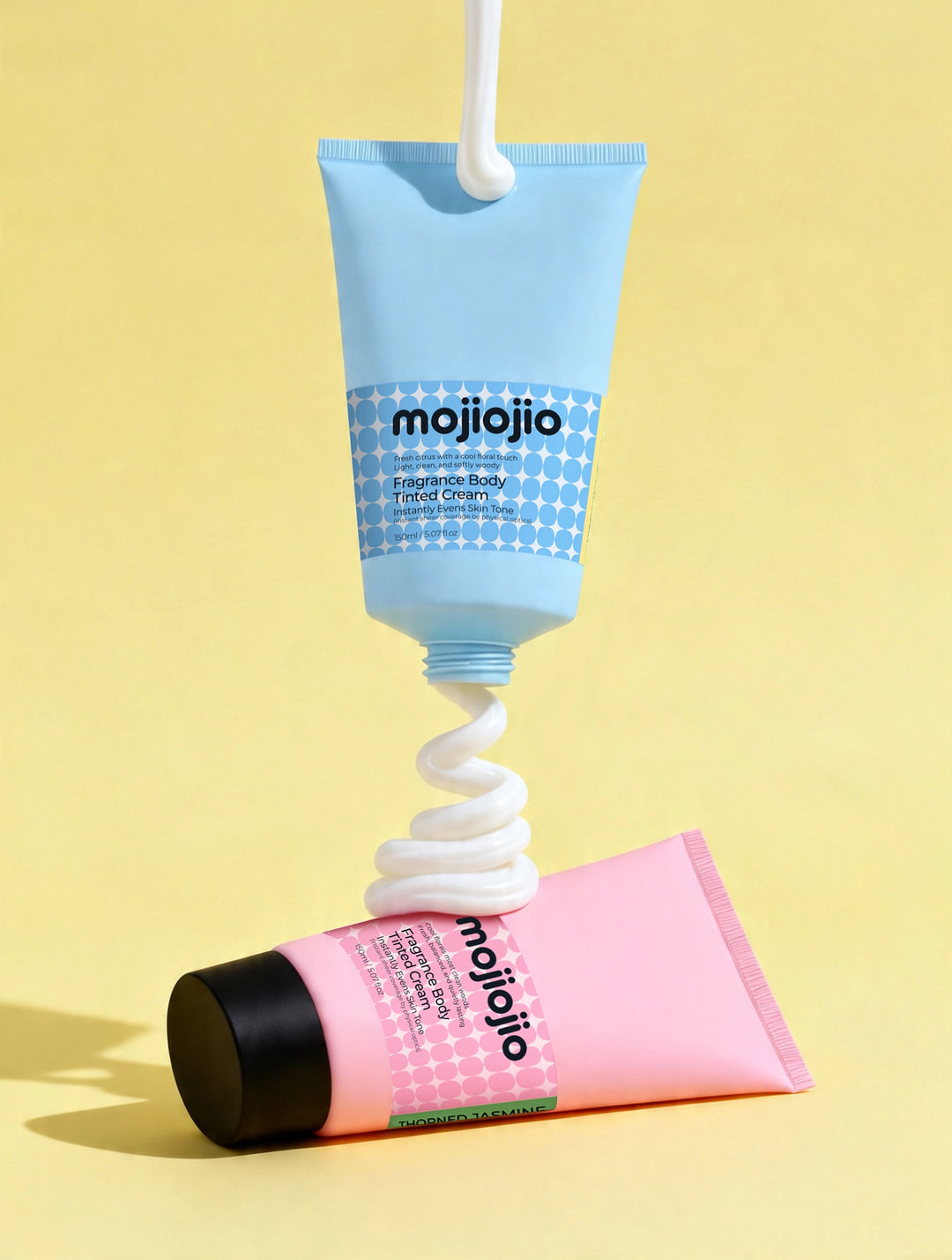 mojiojio Fragrance Thorned Jasmine Body Tinted Cream 150ml