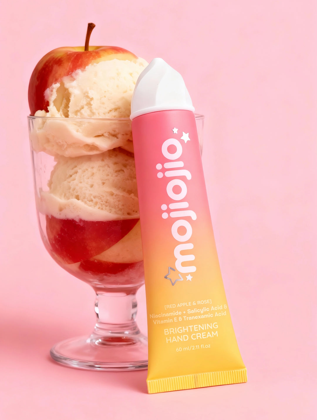 Mojiojio Beauty Red Apple & Rose Brightening Hand Cream 60ml